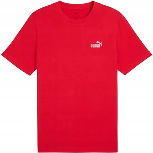 Koszulka męska Puma Ess Small No.1 Logo Tee czerwona 682534 11 S - Koszulki męskie - miniaturka - grafika 1