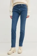 Spodnie damskie - Pepe Jeans jeansy SLIM JEANS UHW BETTY damskie kolor niebieski PL204590EE3 - miniaturka - grafika 1