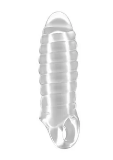Pierścienie erekcyjne - Sono Sono No.36 Stretchy Thick Penis Extension - Transparent Penis Sleeve - grafika 1