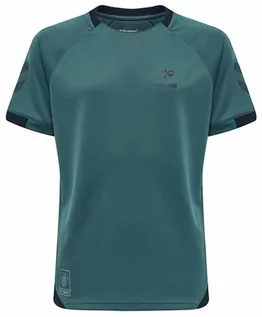 Odzież sportowa dziecięca - Hummel Koszulka sportowa "GG12 Action" w kolorze morskim - grafika 1