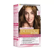 Farby do włosów i szampony koloryzujące - Loreal Excellence Creme Krem koloryzujący 4.3 Złocisty Brąz 1op. - miniaturka - grafika 1