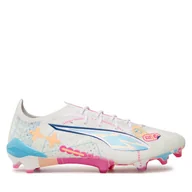 Piłka nożna - Buty do piłki nożnej Puma ULTRA 5 ULTIMATE VOL. UP FG 108063 01 Biały - miniaturka - grafika 1
