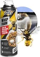 Zwalczanie i odstraszanie szkodników - NO PEST Piana na Osy i Szerszenie 500ml Środek Aerozol Spray Preparat do Zwalczania Gniazd Os i Szerszeni Wasp Foam - miniaturka - grafika 1