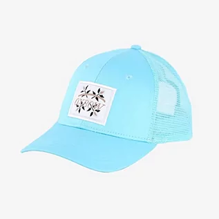 Czapki damskie - OXBOW P0KEPY Czapka Trucker Logo Corporate Sea Blue - grafika 1