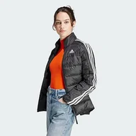Kurtki damskie - adidas Damska kurtka puchowa Essentials 3S, ciemnoniebieska/biała - miniaturka - grafika 1