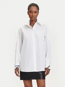 Koszule damskie - KARL LAGERFELD Koszula A3W11023 Biały Regular Fit - miniaturka - grafika 1