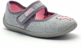 Buty dla dziewczynek - Kapcie dla dziewczynki Befado 955X006 Melly - grafika 1
