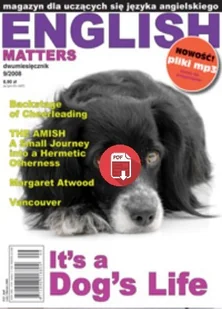 English Matters 9/2008 Wersja Elektroniczna - Książki do nauki języka angielskiego - miniaturka - grafika 1