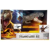 Figurki dla dzieci - Jurassic World Jurassic World Kolosalny Tyranozaur Duża figurka do zabawy HBK73 HBK73 - miniaturka - grafika 1