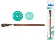 Pędzle - Milan Pędzel płaski z włosia koziego seria 121 nr 20 - miniaturka - grafika 1