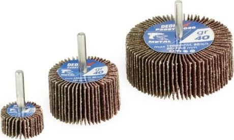 Dedra ściernica trzpieniowa 80x30x6mm, gr40 F28ST80040