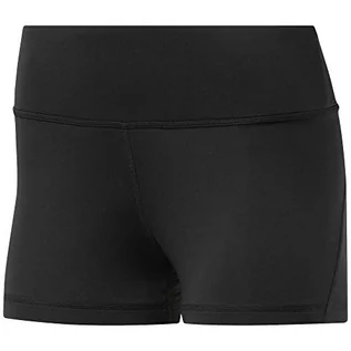Spodnie damskie - Reebok Reebok Damskie krótkie spodnie Wor Hot Short czarny czarny xxl FT0940_2XL - grafika 1