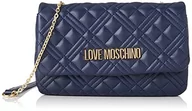 Torebki damskie - Love Moschino Jc4097pp0flt0750 damska torba na ramię, niebieska - miniaturka - grafika 1