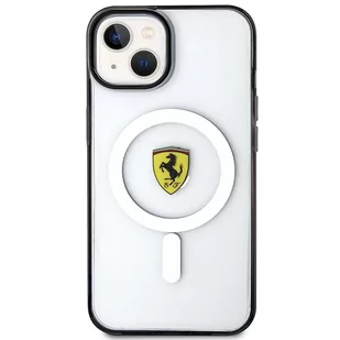 Ferrari FEHMP14SURKT iPhone 14 6,1" przezroczysty/transparent hardcase Outline Magsafe - Etui i futerały do telefonów - miniaturka - grafika 3