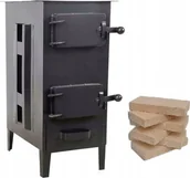 Wkłady kominkowe - TopStoc Piec Piecyk SZAMOTOWY Koza APOLLO - ATEST POLSKA produkcja - miniaturka - grafika 1