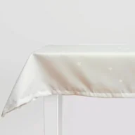 Obrusy i serwetki - Obrus Hydrofobowy Gwiazdki Biały 110X150Cm 110 X 150 [Cm] - miniaturka - grafika 1