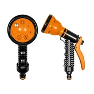 Węże ogrodowe i zraszacze - Pistolet do zraszania 7-funkcyjny BLACK LINE - miniaturka - grafika 1