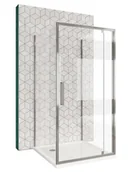 Kabiny prysznicowe - Kabina prysznicowa przyścienna drzwi uchylne 90x100 Rapid Swing Rea 10 - miniaturka - grafika 1