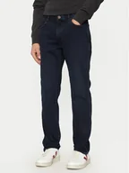 Spodnie męskie - Wrangler Jeansy River 112356837 Granatowy Tapered Fit - miniaturka - grafika 1