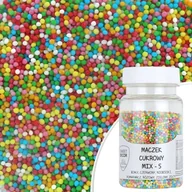 Dodatki do ciast w proszku - Posypka cukrowa MACZEK KOLOROWY MIX 5 Sweet Decor, 75 g - miniaturka - grafika 1