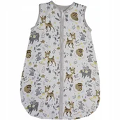 Śpiworki dla dzieci - ŚPIWOREK DO SPANIA MUŚLINOWY 80-86 LETNI - miniaturka - grafika 1