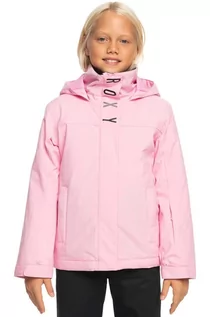 Kurtki i płaszcze dla dziewczynek - Roxy kurtka narciarska dziecięca GALAXY GIRL JK SNJT kolor różowy - grafika 1