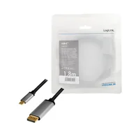 Kable - LogiLink USB-C - DisplayPort 1.8m - miniaturka - grafika 1