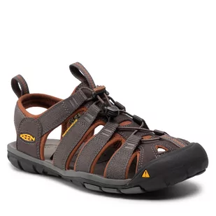Keen Sandały Clearwater 1014456 Raven/Tortoise Shell - Sandały damskie - miniaturka - grafika 1