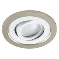 Oprawy, klosze i abażury - Ideus Oczko halogenowe / LED BORYS C Beżowy / Biały 03226 - miniaturka - grafika 1