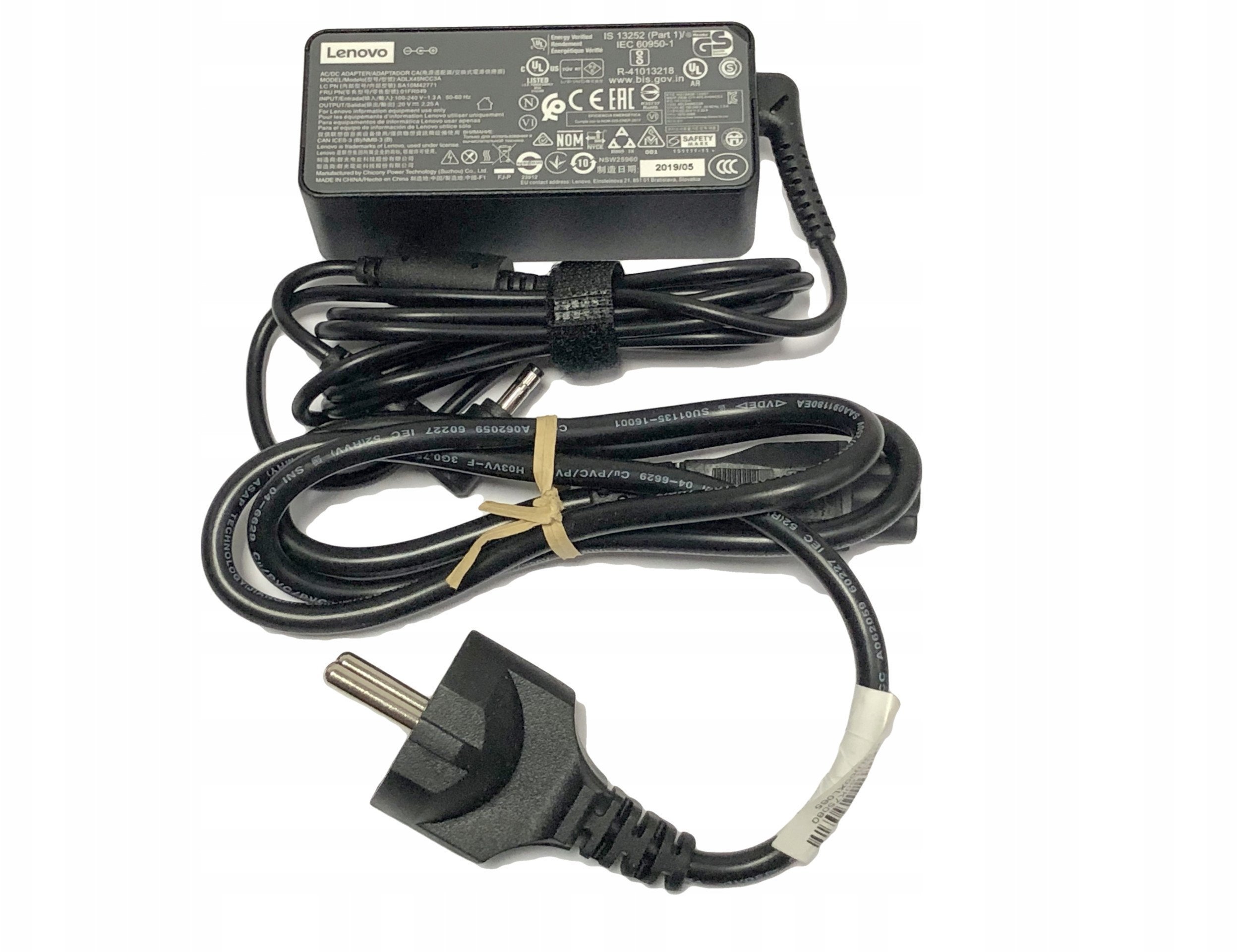 Lenovo AC Adapter 20V 2,25A SA10M42771