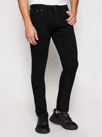 Spodnie męskie - Jack&Jones Jeansy Glenn Original 12152346 Czarny Slim Fit - miniaturka - grafika 1