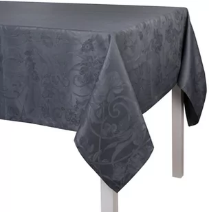 Le Jacquard Fran ais Obrus żakardowy Tivoli Ciemnoszary - Obrusy i serwetki - miniaturka - grafika 1