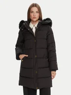 Płaszcze damskie - Marciano Guess Płaszcz zimowy 5BGL18 7378A Czarny Regular Fit - miniaturka - grafika 1