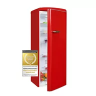 Lodówki turystyczne - Exqu Kühlschrank RKS325VH160F rot | 810470202, retro - miniaturka - grafika 1