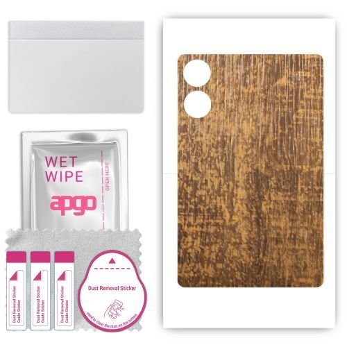 folia naklejka skórka strukturalna na TYŁ do Xiaomi Redmi Pad Pro - Drewno Dąb Stary - apgo SKINS