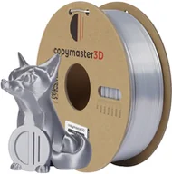Filamenty i akcesoria do drukarek 3D - Copymaster3D PLA Silk filament for 3D printer, 1.75 mm, silver - miniaturka - grafika 1