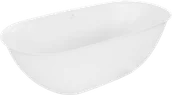 Wanny - Mexen Siena wanna wolnostojąca z konglomeratu 170 x 80 cm, biała mat - 57291708000 - miniaturka - grafika 1