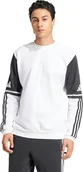 Bluzy męskie - Bluza męska adidas Squadra 25 Sweat Crew biało-czarna JD2959 XL - miniaturka - grafika 1