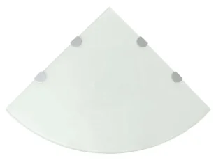 Biała półka z hartowanego szkła P3-T19 - Meble kuchenne - miniaturka - grafika 1