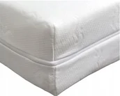 Pokrowce na materace - Pokrowiec na materac na wymiar 180x200 zamek 3 strony ochraniacz DZIANINA ! - miniaturka - grafika 1