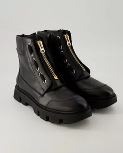 Geox Damskie buty D Vilde Knee High Boot, czarny, 38 EU - Moda i Uroda OUTLET - miniaturka - grafika 1