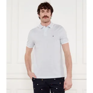 Tommy Hilfiger Polo Regular Fit z dodatkiem lnu - Koszule męskie - miniaturka - grafika 1