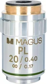 Mikroskopy i lupy - Mikroskop Magus Obiektyw MAGUS SF20 20/0,40 Plan Pol /0,17 - miniaturka - grafika 1