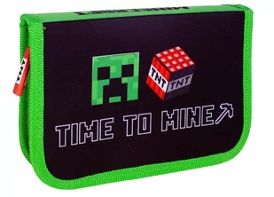 Astra papiernicze Piórnik pojedynczy Minecraft Time To Mine AC3 - papiernicze - Piórniki - miniaturka - grafika 1