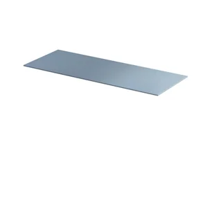 Blat łazienkowy Oristo Blaty Uni 120x46 cm niebieski mat OR00-BU-120-16 - Blaty meblowe i parapety okienne - miniaturka - grafika 1