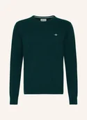 Swetry męskie - Gant Sweter gruen - GANT - miniaturka - grafika 1