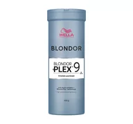 Farby do włosów i szampony koloryzujące - WELLA PROFESSIONALS BLONDOR PLEX 9 BEZPYŁOWY ROZJAŚNIACZ DO WŁOSÓW W PROSZKU 400G - miniaturka - grafika 1