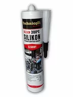 Silikony - Silpac TECHNIQLL WYSOKOTEMPERATUROWY CZARNY 300ML TECHNIQLL S-686 - miniaturka - grafika 1