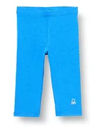 Legginsy - United Colors of Benetton Dziewczęce legginsy, jasnoniebieski Intenso 08a, 74 cm - miniaturka - grafika 1