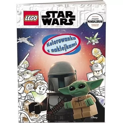 Kolorowanka LEGO Star Wars z naklejkami NA-6302